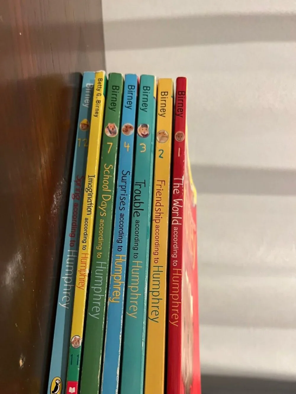 The World According to Humphrey Books, set of 7